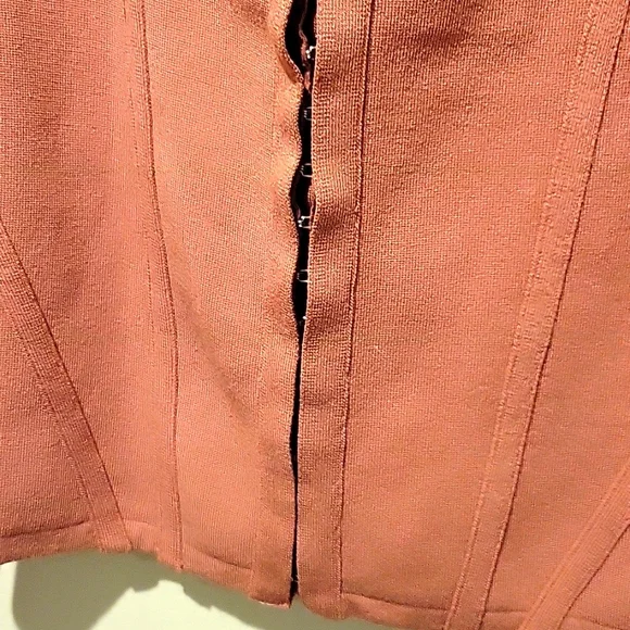 ❤️ NWT! EXPRESS BODY CONTOUR CORSET SWEATER JACKET TOP, SMALL - Picture 9 of 15